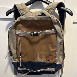 Nixon Tan and brown Backpack